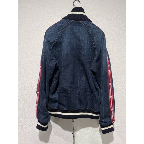 DSQUARED2 Mens Denim Jacket - Blue - IT 48/UK 38/FR 44/US 38 NWT S74AM1101S30309 - Picture 5 of 16
